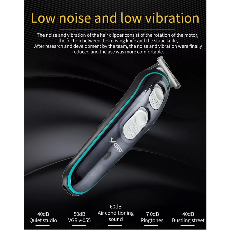 VOYAGER VGR V-055 - Professional Electric Hair Trimmer - Alat Pencukur Rambut Elektrik Terbaru dari VOYAGER