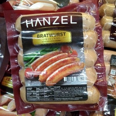 

Hanzel Sosis Sapi & Ayam Original Bratwurst 360gr