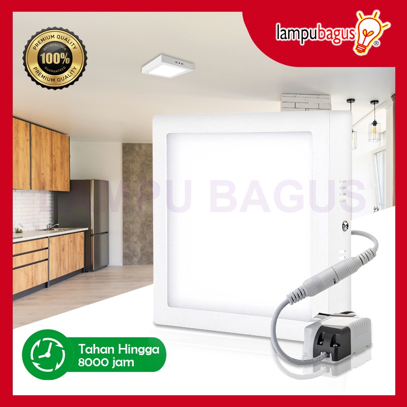 Panel LED Outbow Lampu Downlight LED Panel 18W 24W Kotak