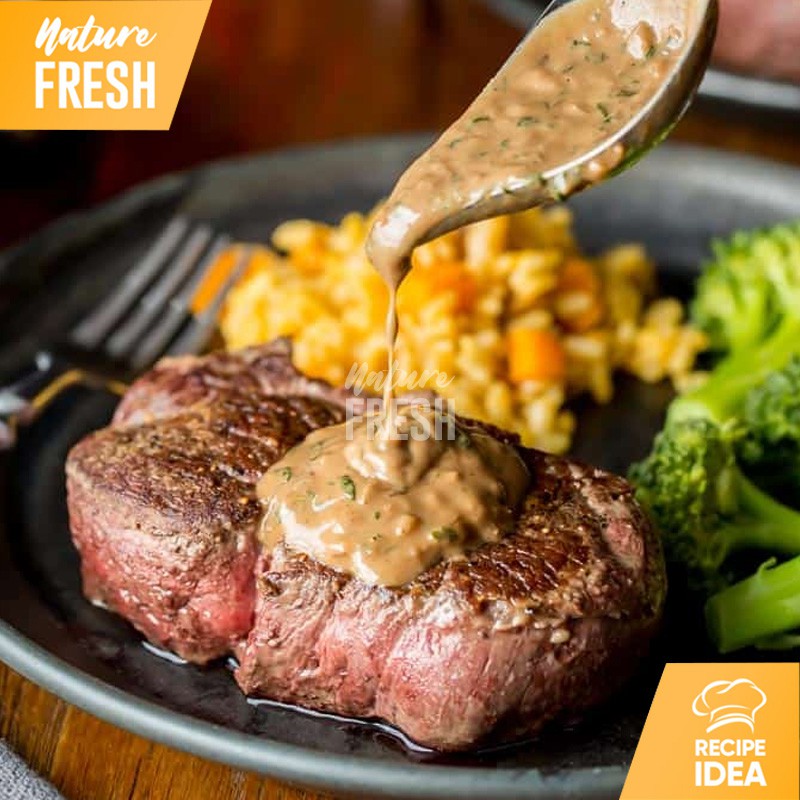 Daging Sapi AUS Tenderloin Premium Grade - Australia Beef Steak Has Dalam Impor Kemasan 200g
