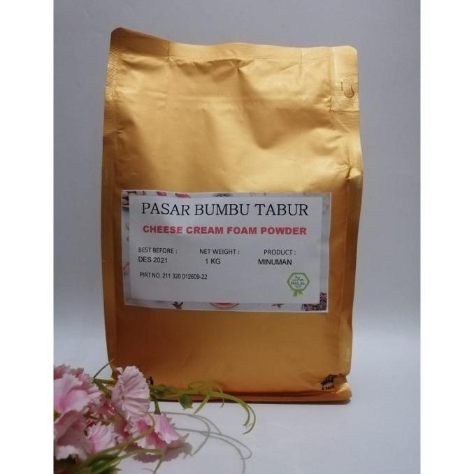 

(BISA COD) BUBUK CHEESE CREAM FOAM POWDER 1 KG
