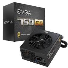 POWER SUPPLY EVGA 750GQ 80+ GOLD SEMI MODULAR