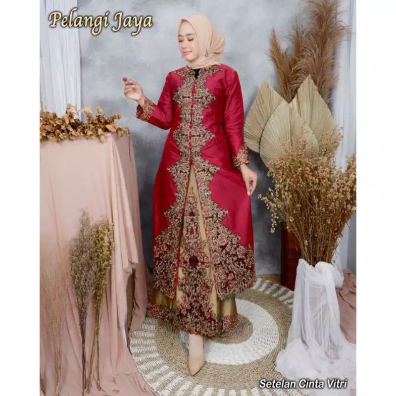 KEBAYA ORIGINAL // SET KEBAYA CINTA VITRI // PELANGI JAYA