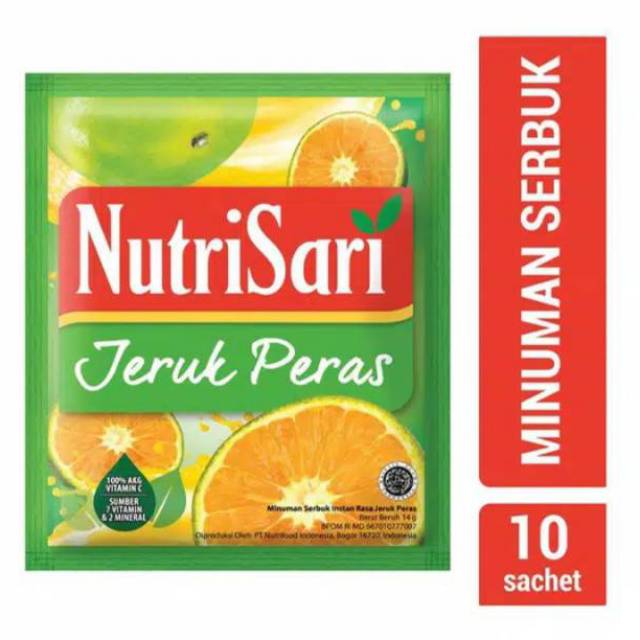 

NUTRISARI JERUK PERAS 5'S@14G
