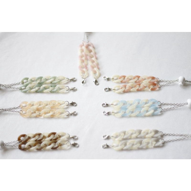 Strap Mask 2in1/ Kalung Masker/ Strap Mask/ Strap Masker Chain/ Tali Masker