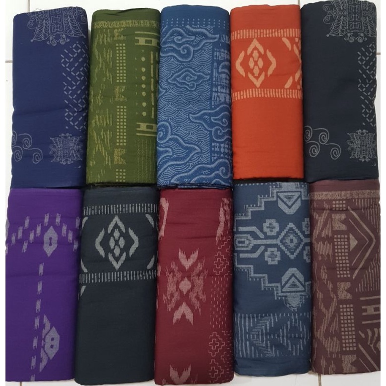 Sarung Dewasa Pria Lelaki Gajah Duduk Sholat Solat