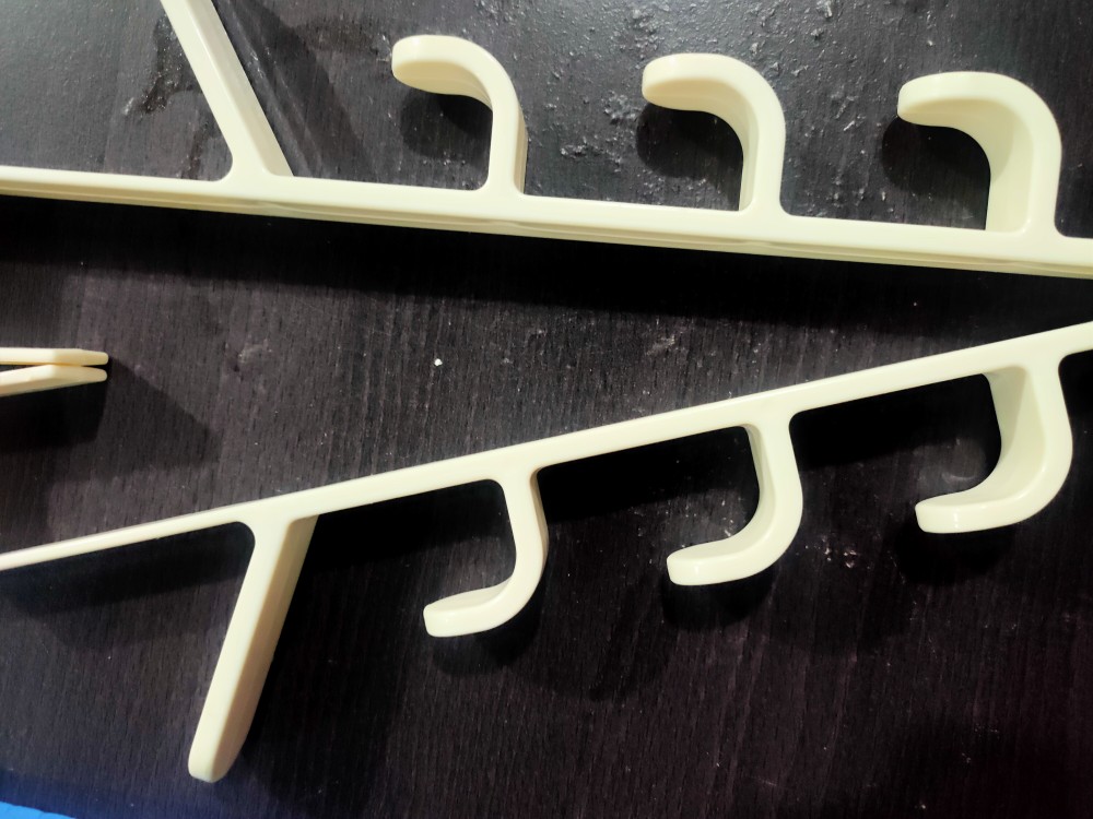 Rw099 Gantungan Pintu Lemari Topi Baju Tas Serbaguna/door Hook 5arms