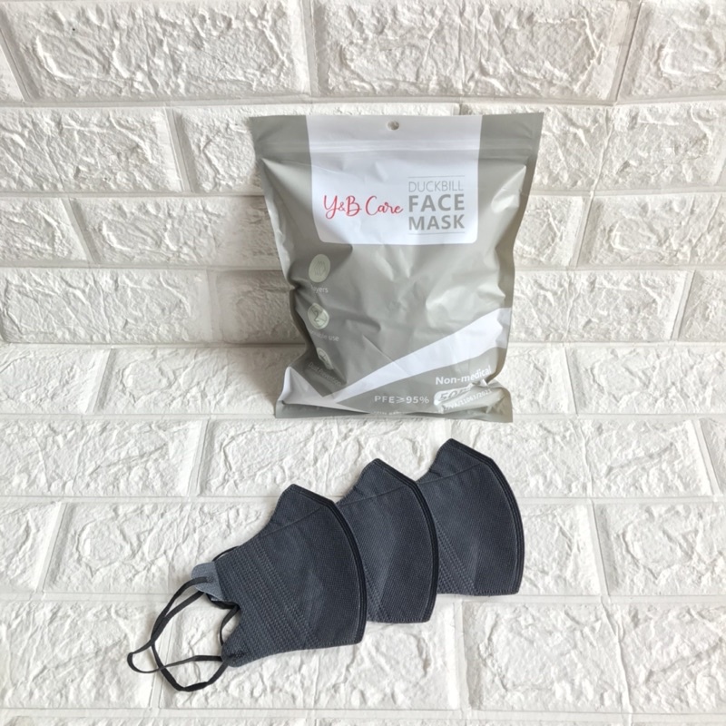 MASKER DUCKBILL EARLOOP FACEMASK ABU MURAH