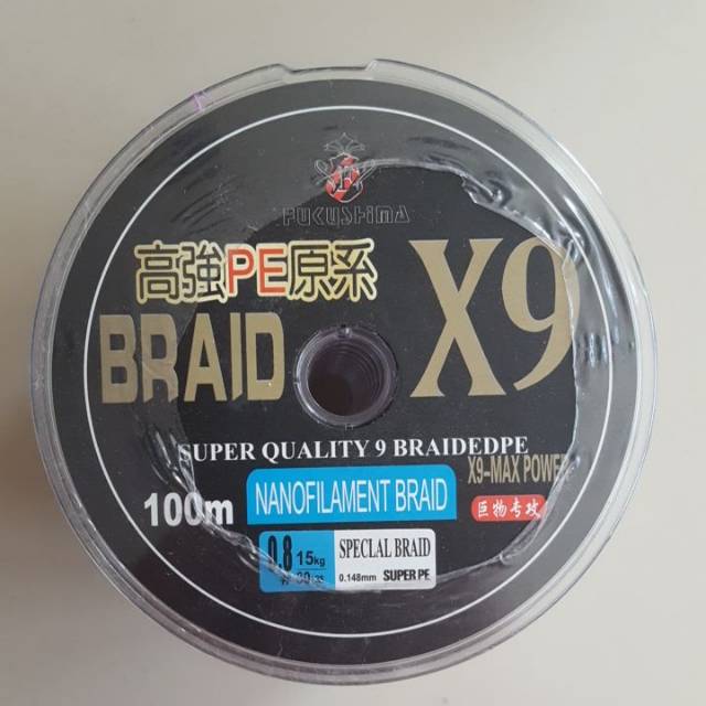 Senar PE FUKUSHIMA X9 100M