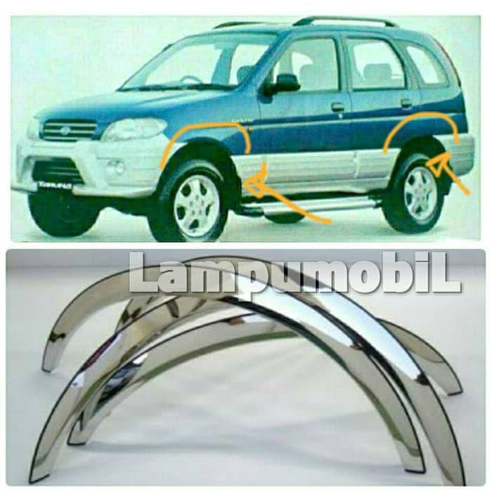 CHROME LIS FENDER DAIHATSU TARUNA