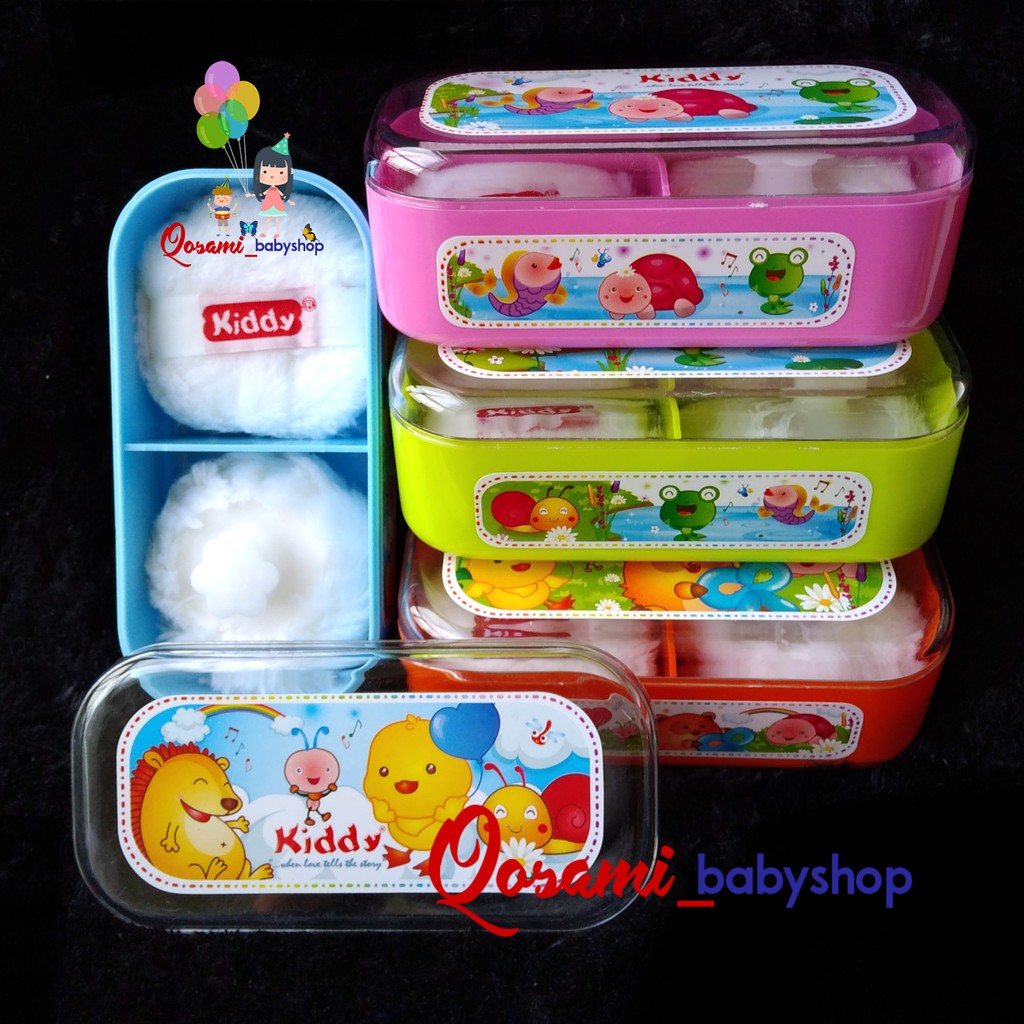 KIDDY Tempat Bedak Bayi 2 in 1 WARNA SNI