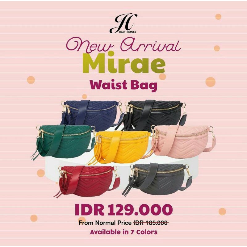 Mirae Waistbag by Jims Honey