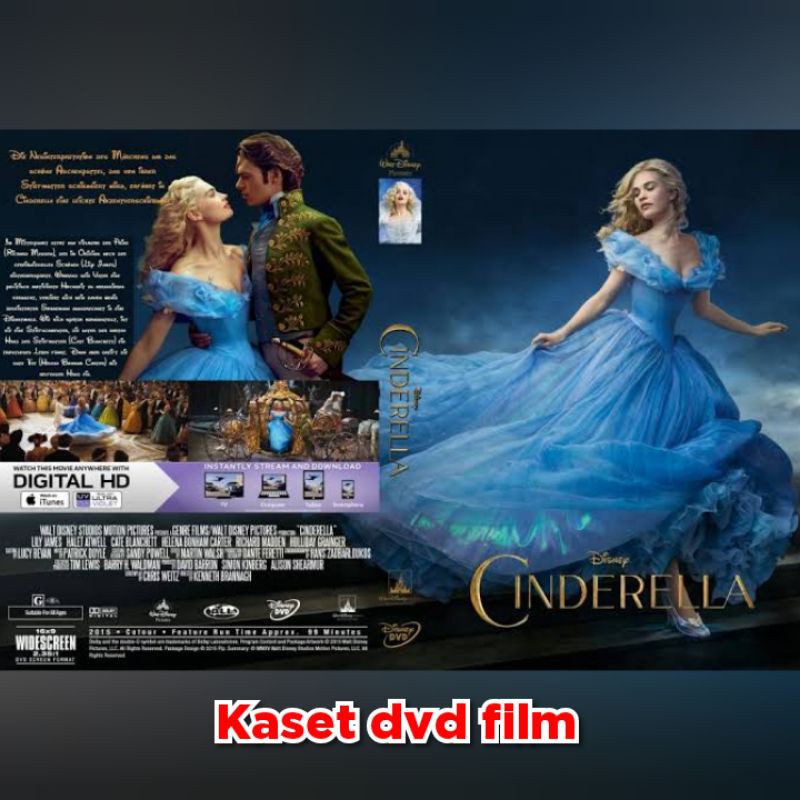 Kaset Film CINDERELLA - 2015 - HD