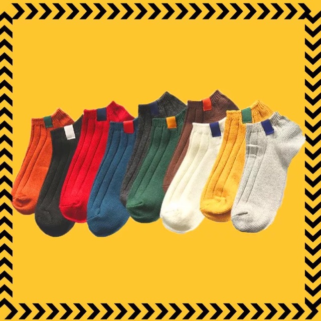 Kaos Kaki Katun Pendek Korea Sock Cotton Korean Style