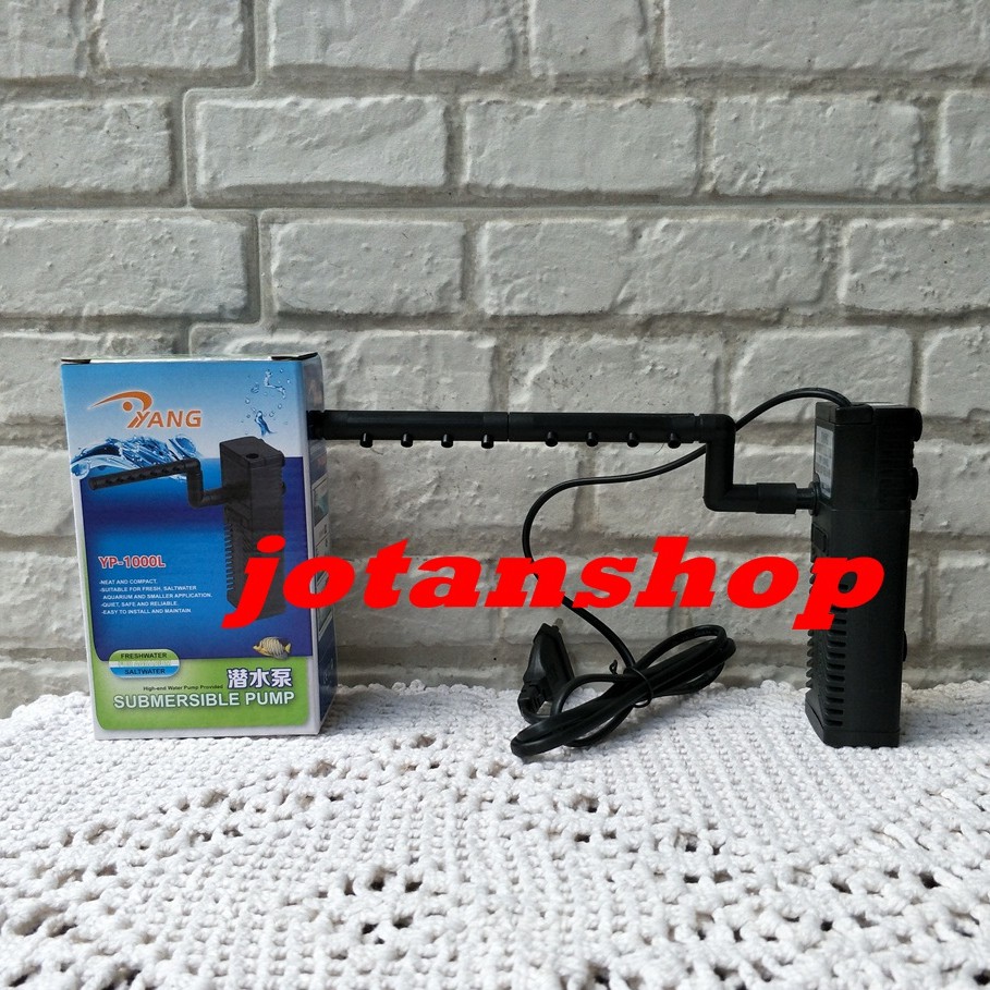 YANG YP 1000L YP1000L  internal filter mesin pompa aquarium aquascape