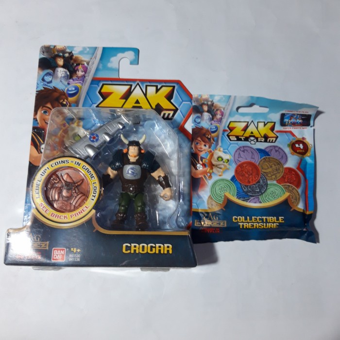 mainan import Zak Storm clovis dan Crogar (BandaiChina)/harga per item - Crogar
