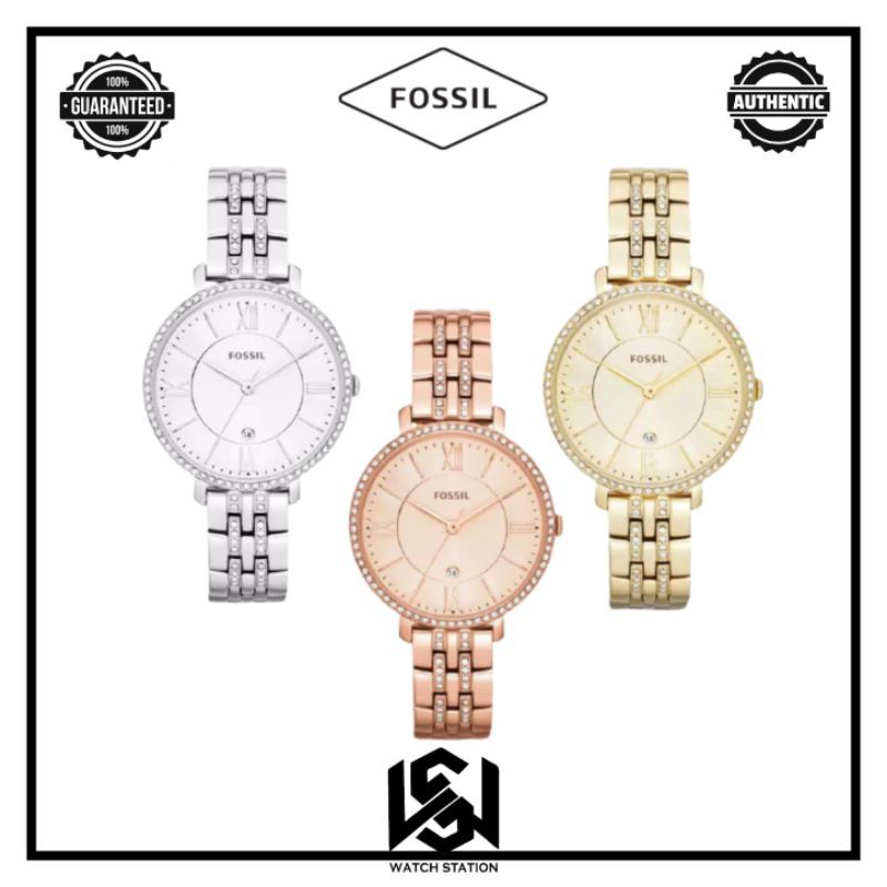 

Fossil Jacqueline ES 3545 & 3546 & 3547 Original Include box&paper bag