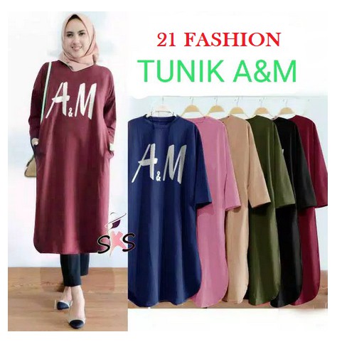 Pakaian Anak Remaja SD SMP 8 Sampai 13 Tahun - Tunik A&M