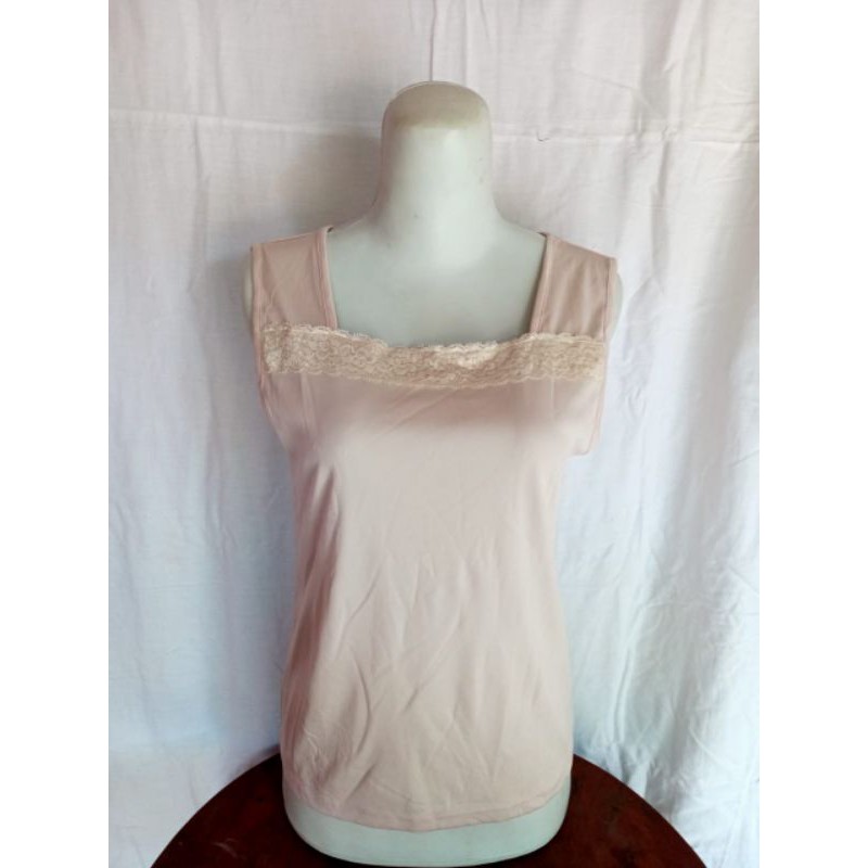 Tanktop Cream Brand Lacifonelli