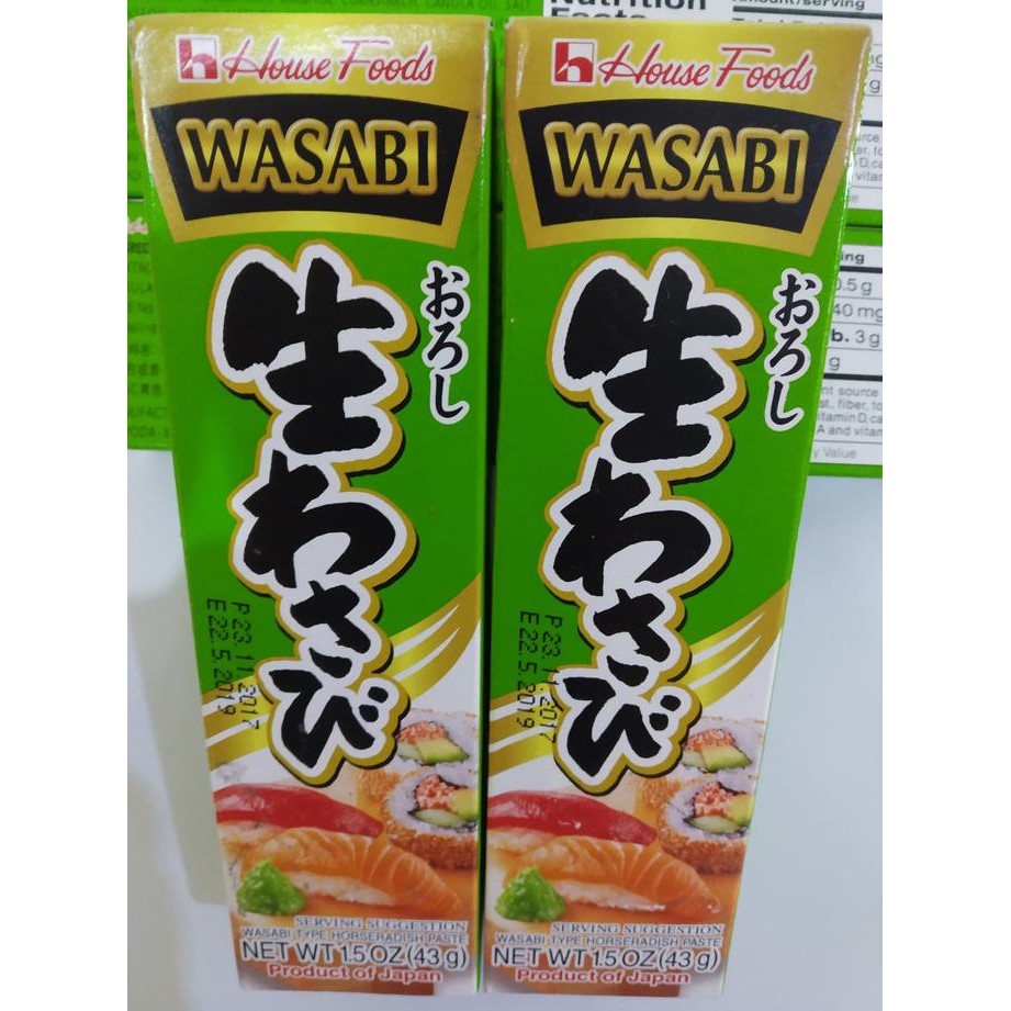 

BARU House Neri Wasabi Tube 43gr