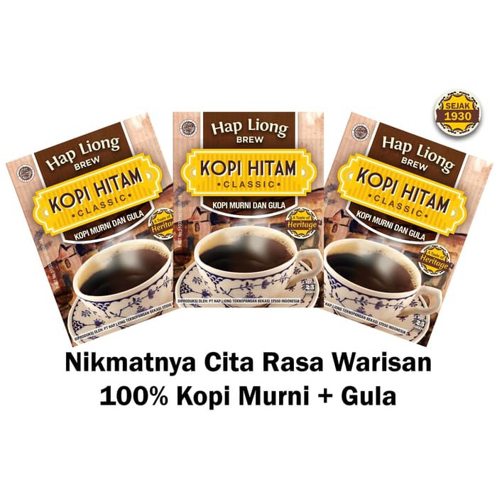 

Hap Liong Brew Kopi Hitam