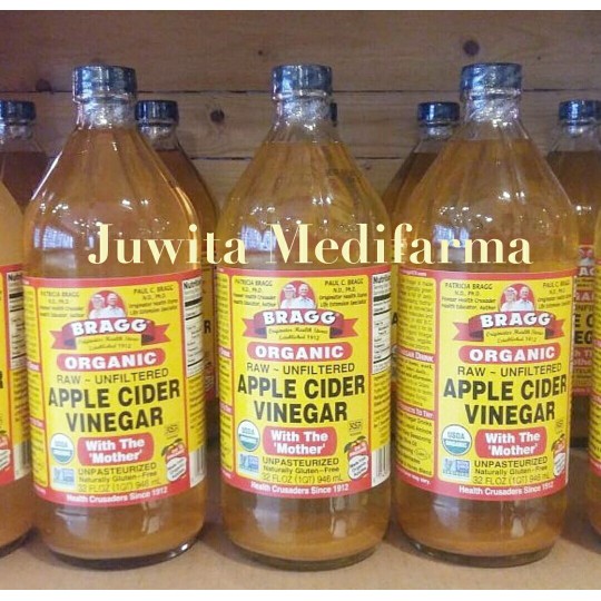 

BRAGG Organic Apple Cider Vinegar 946 mL - Cuka Apel Organik