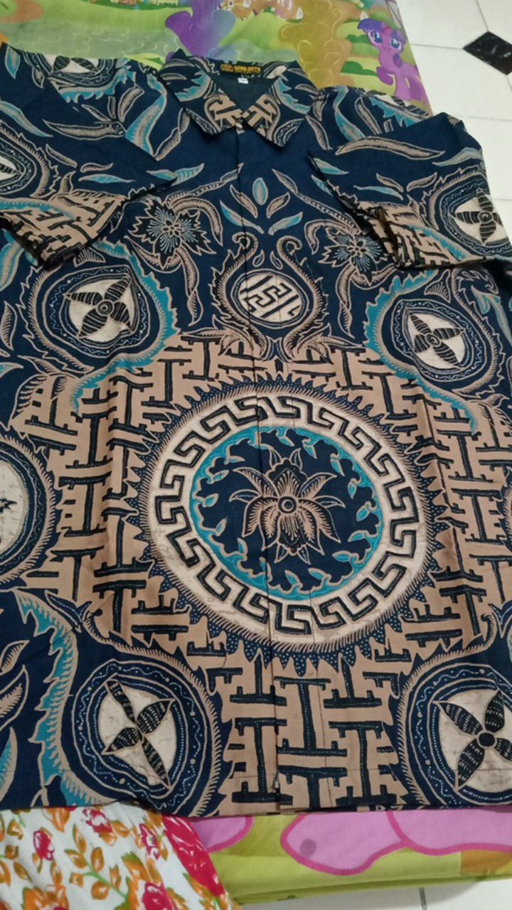 Dinasti Mocca Kemeja Batik Pria Lapis Furing Katun Primisima Batik Solo Batik Pria Eksklusif