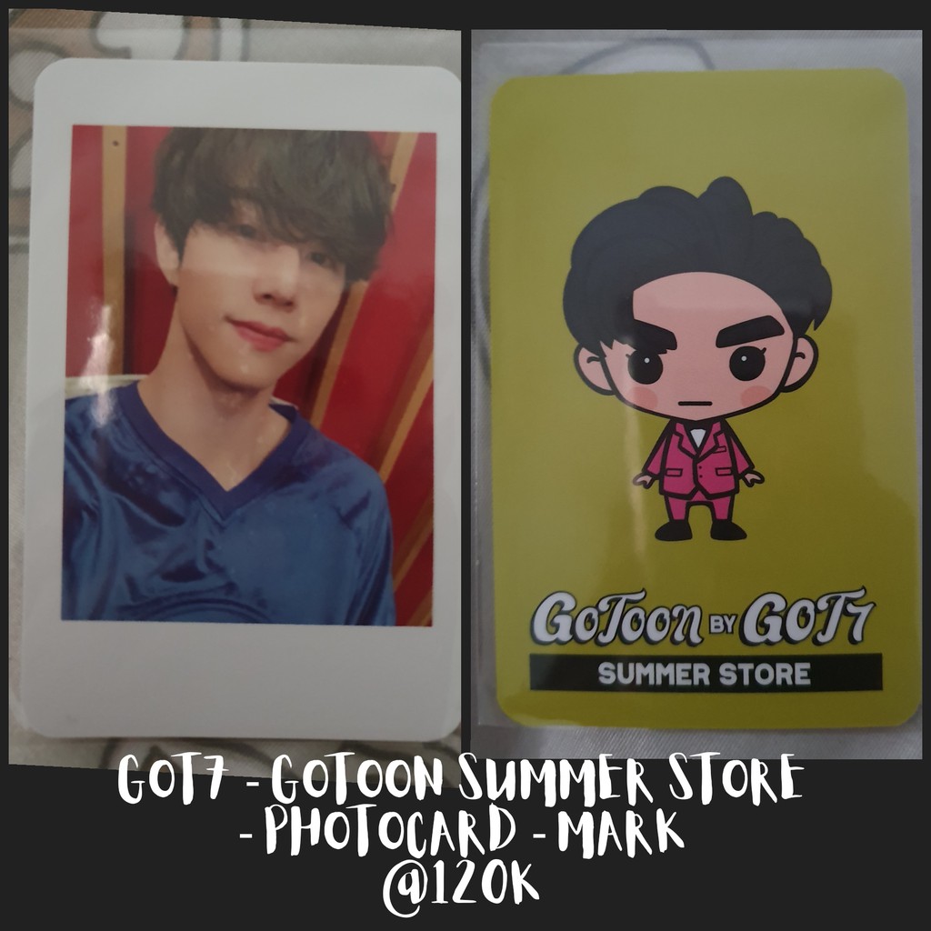 GOT7 - Gotoon Summer Store 2020 - Photocard - Mark