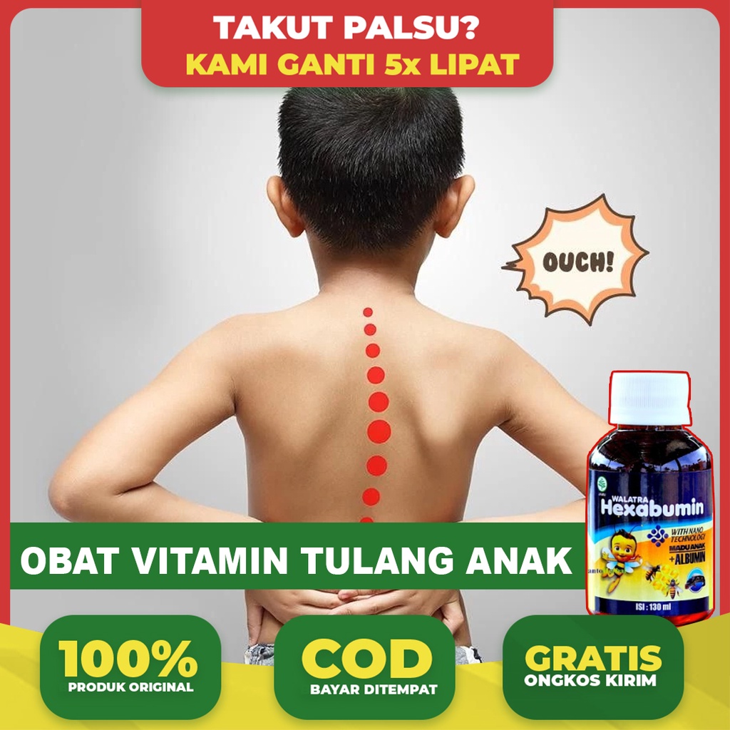 Obat Vitamin Tulang Anak - Suplemen Untuk Terlambat Jalan - Terapi Anak Terlambat Jalan - Walatra He