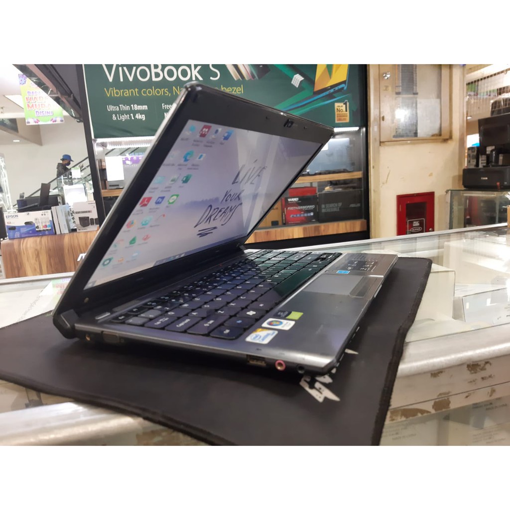 PROMO laptop leptop second bekas acer layar 14 inci RAM 4GB 4 GB RAM4 TERmurah bagus PJJ KULIAH JUAL ONLINE GARANSI