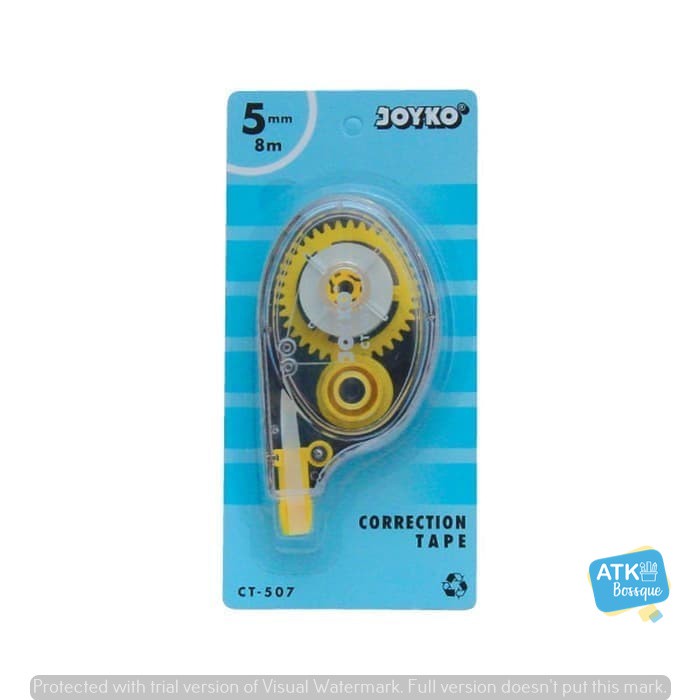 

Tip Ex Kertas / Correction Tape Joyko CT-507 (5mm x 8M) Pita Penghapus