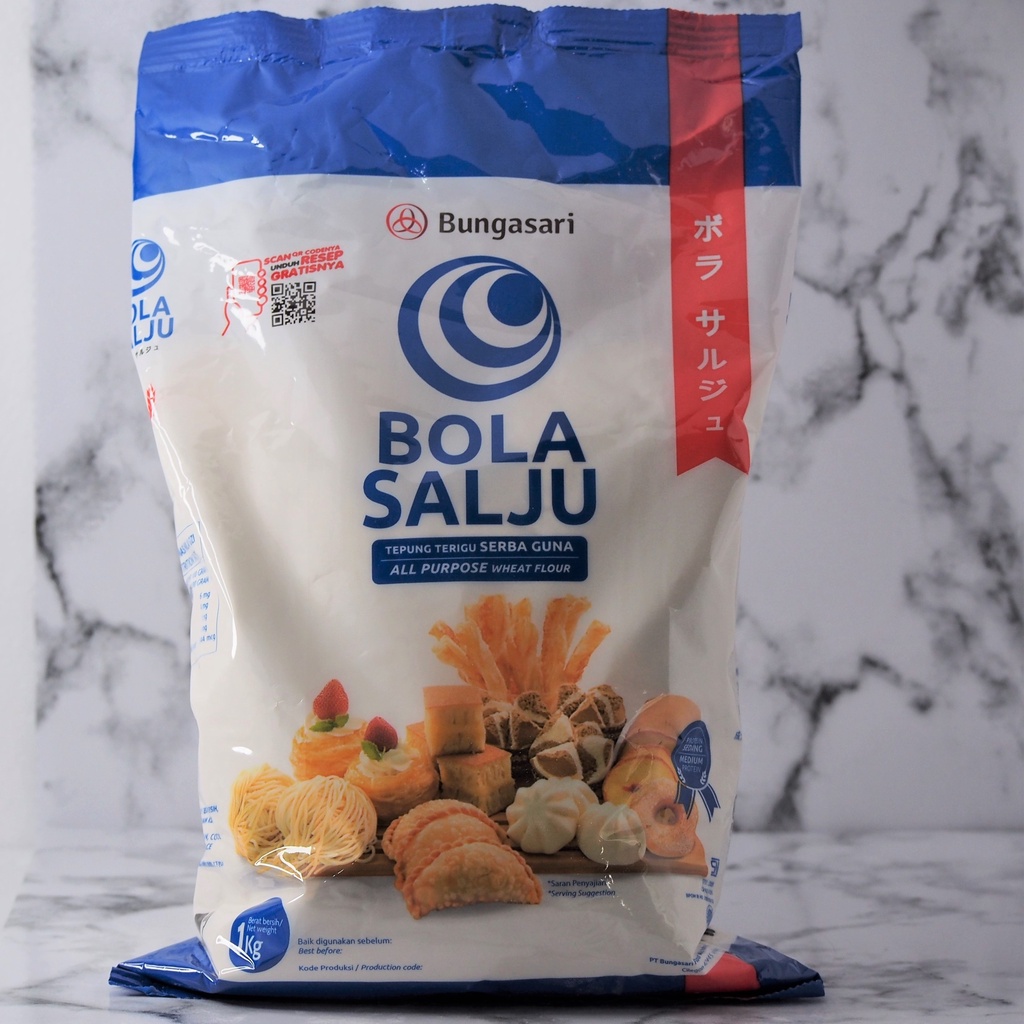 

BUNGASARI BOLA SALJU TEPUNG TERIGU 1KG