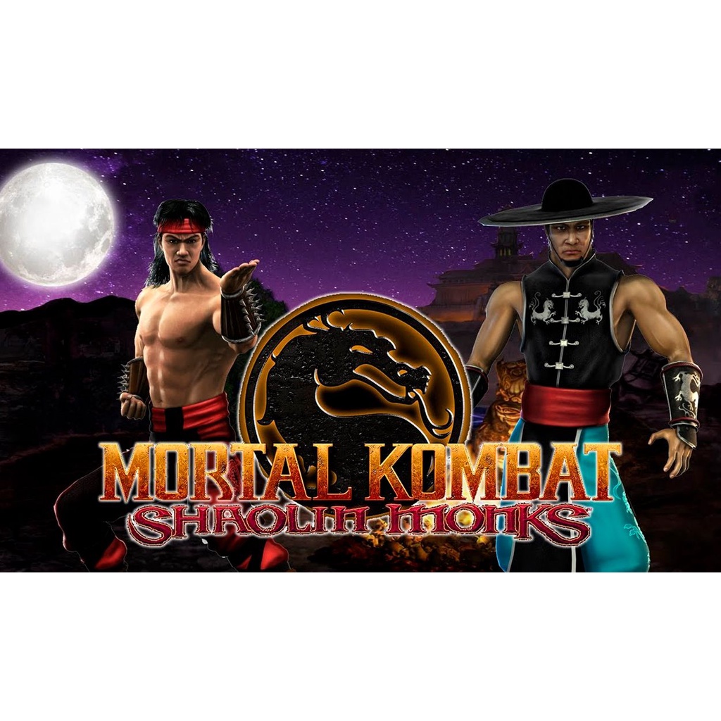 Kaset PS 2 Mortal Kombat Shaolin Monks