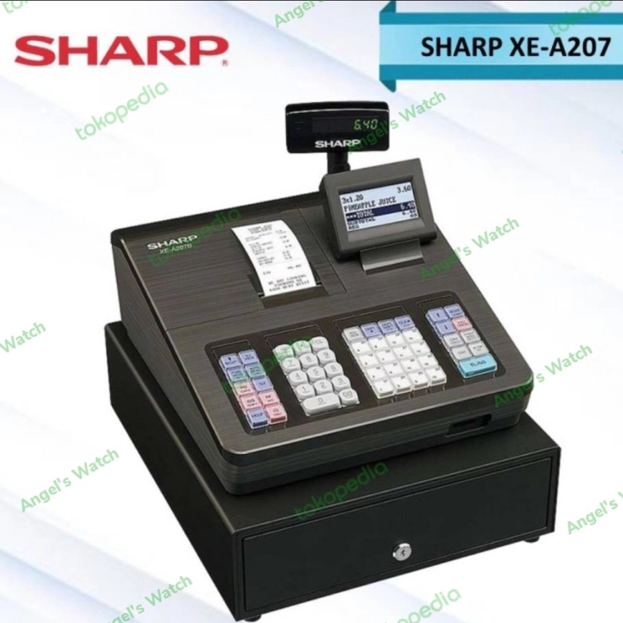 Mesin Kasir cash register sharp XE-A207B Xe a207b original