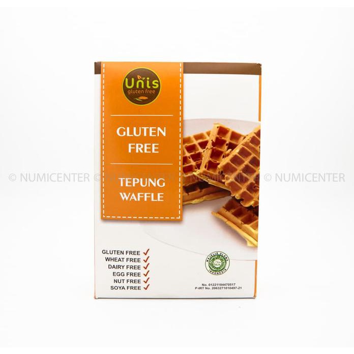 

TEPUNG WAFFLE UNIS GLUTEN FREE PREMIX WAFFLE FLOUR