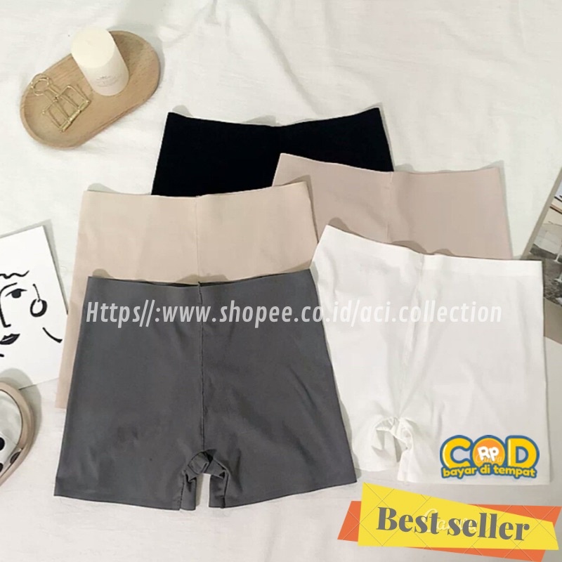ShortPants Mini Pendek Legging dalaman wanita UK Standar &amp; Jumbo / Legging Hotpants