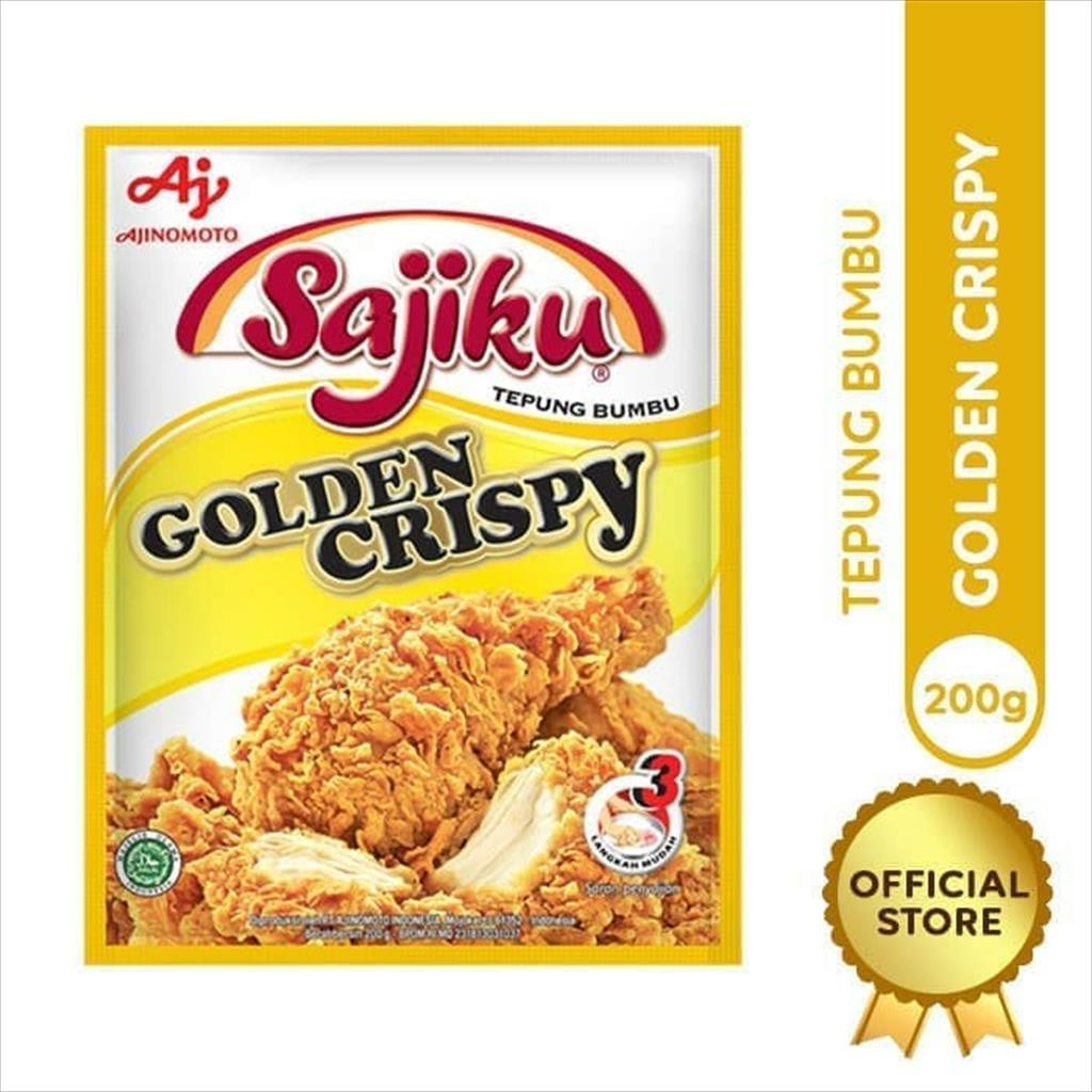 

Sajiku Tepung Golden Crispy 200Gr