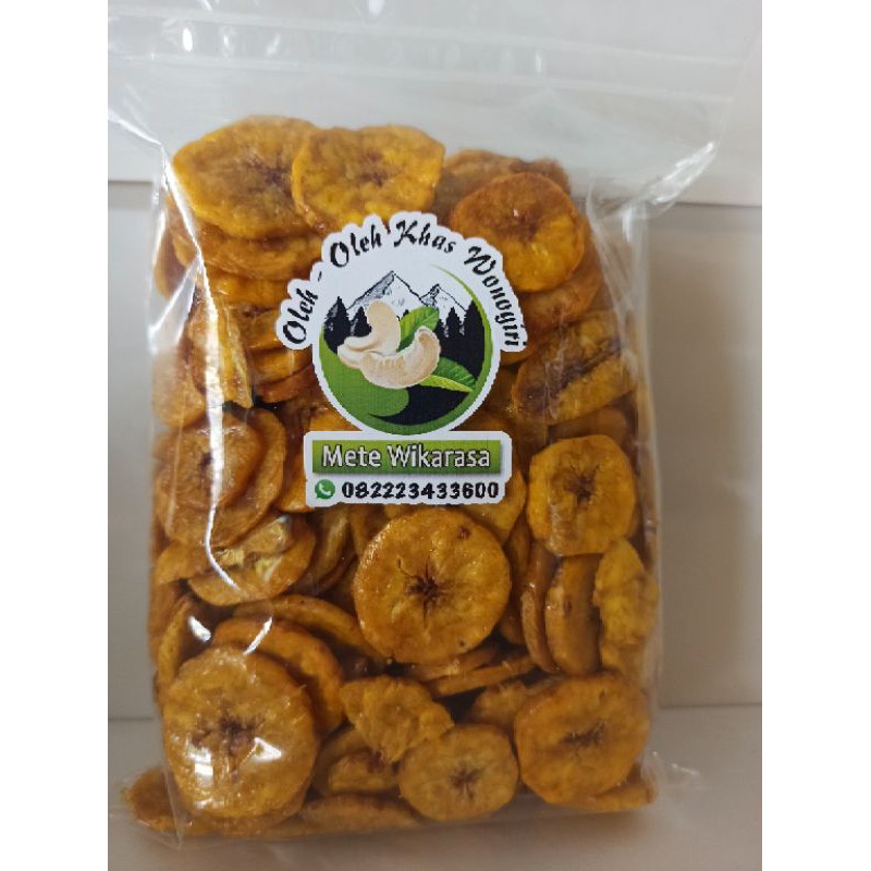 kripik pisang manis