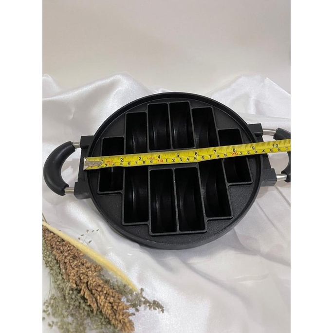 Promo Cetakan Kue Loyang 10 Pukis Kue Pancong Tutup Kaca Happy Call