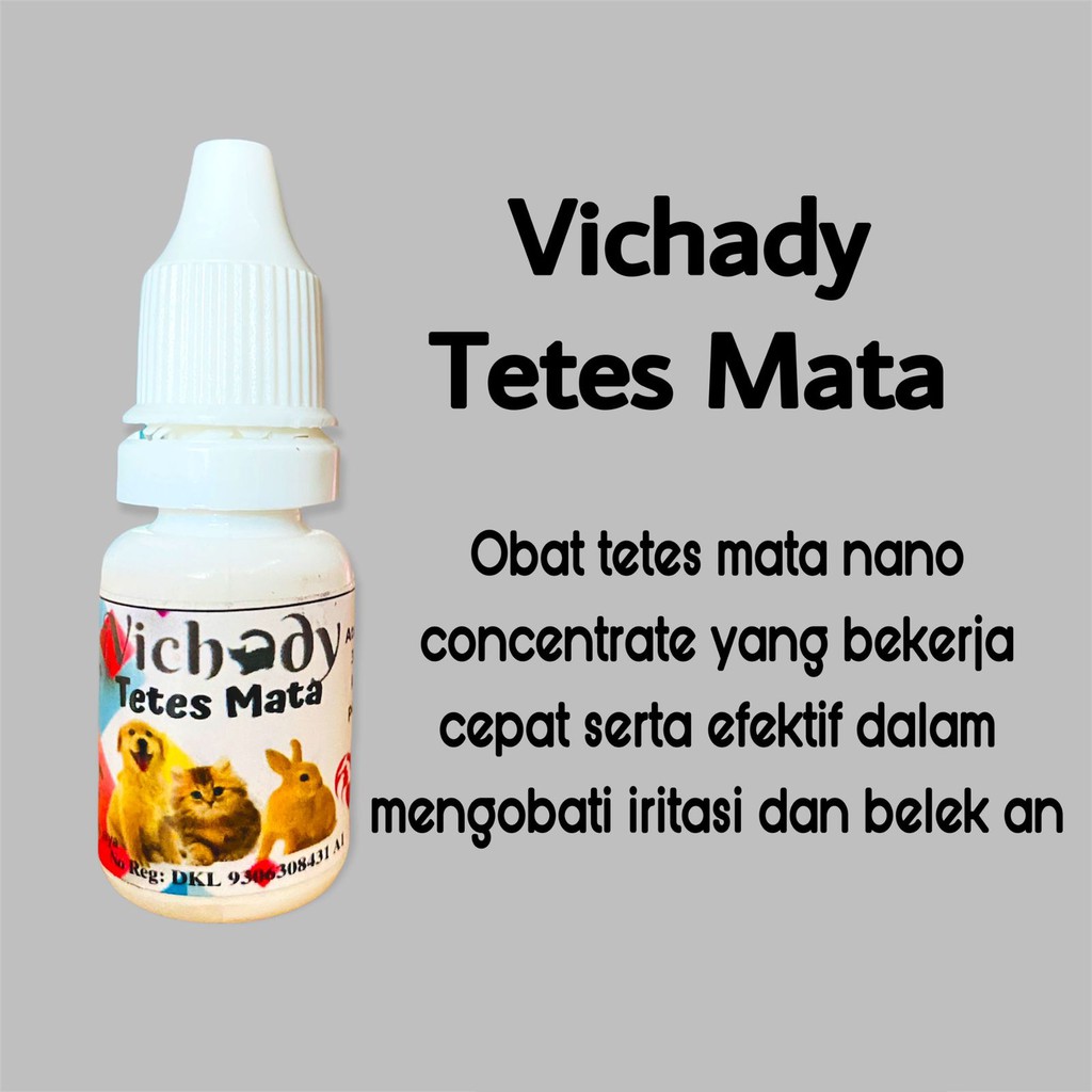 Vichady Obat Tetes Mata // Obat Tetes Mata Hewan
