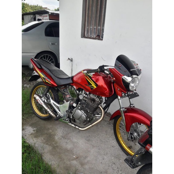 knalpot jiksaw ker ker tiger revo megapro gl bore up pnp original hermione racing