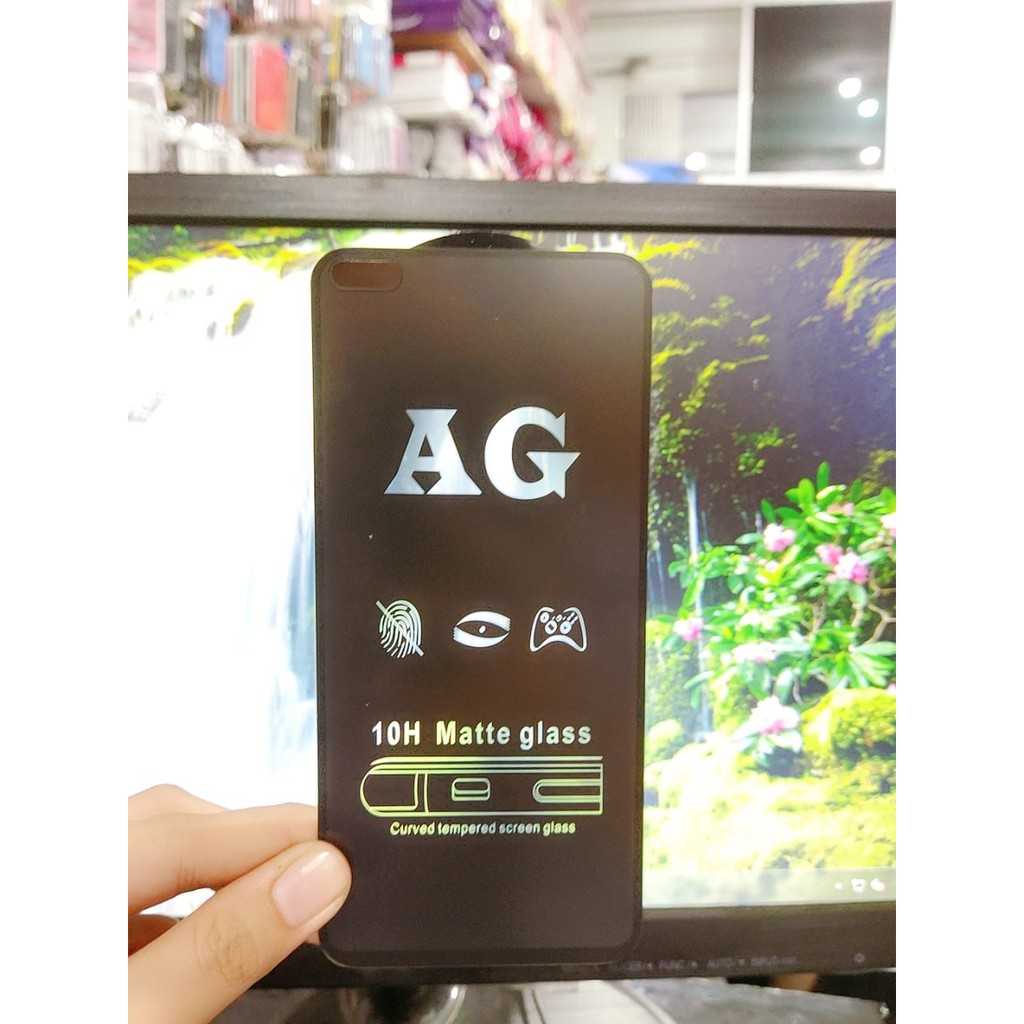 ANTI GLARE Oppo Reno 5 Reno5 5G A33 A53 A54 Tempered Glass Matte FULL LEM Anti Minyak Anti Fingerprin