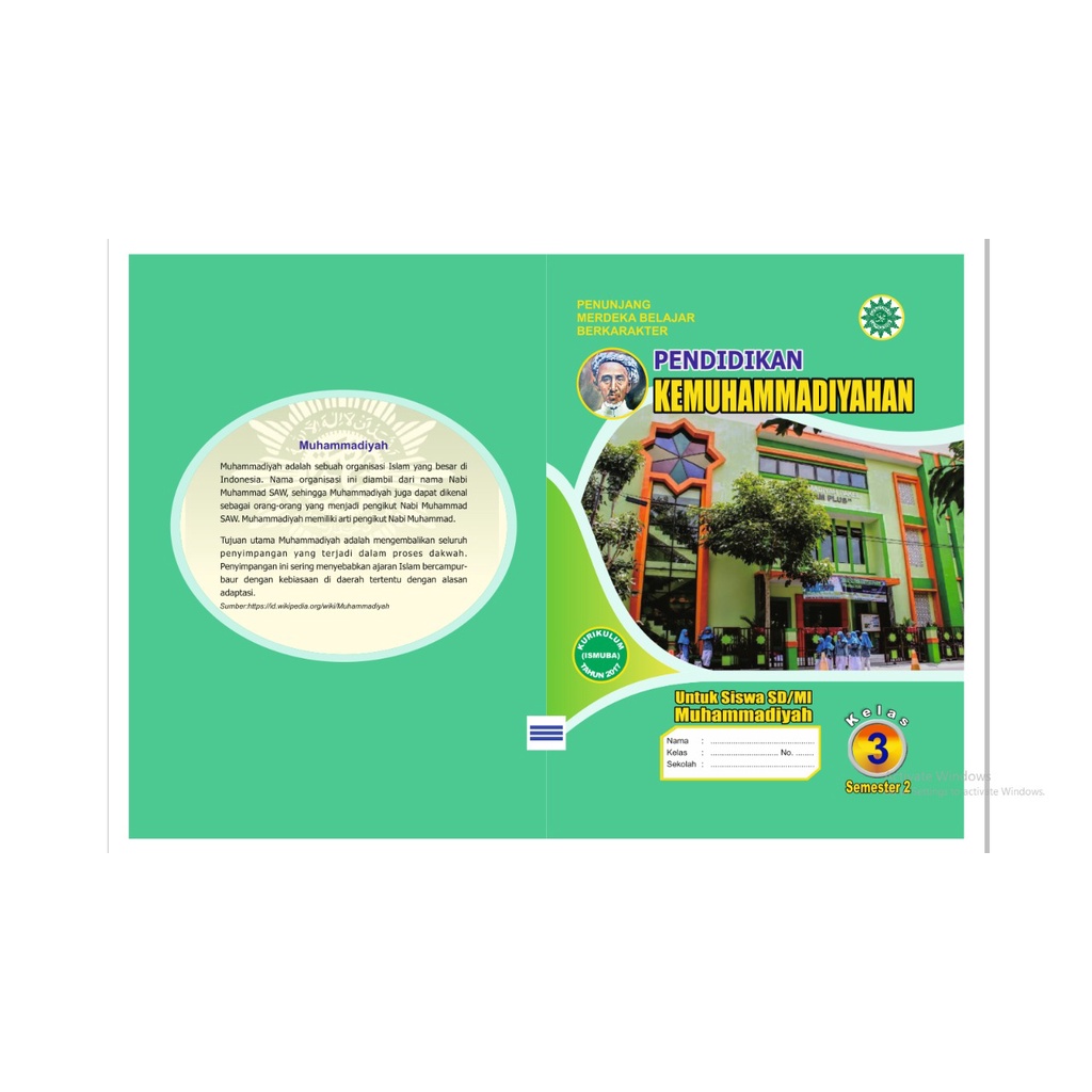 Buku Belajar LKS Kemuhammadiyahan SD/MI Semester 2