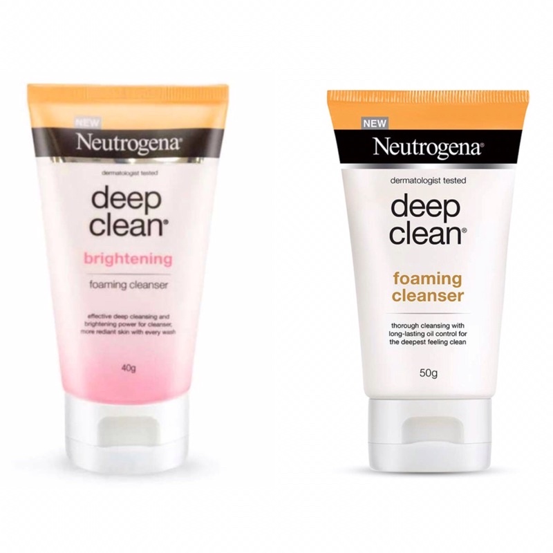 Neutrogena Deep Clean Brightening Foaming Cleanser