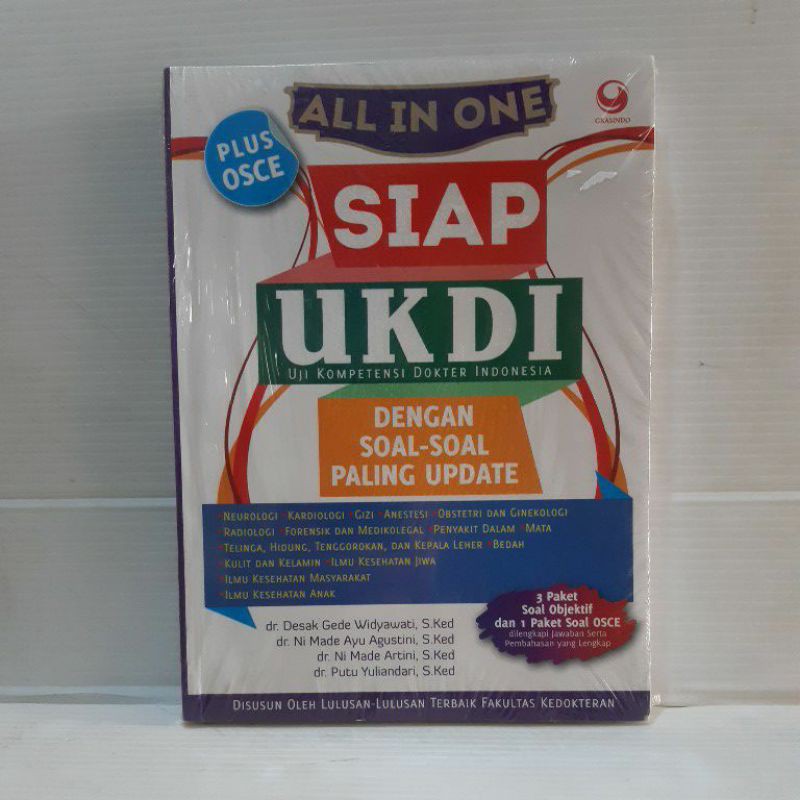 ALL IN ONE SIAP UKDI ( Uji Kompetensi Dokter Indonesia ) Dengan Soal-Soal Paling Update