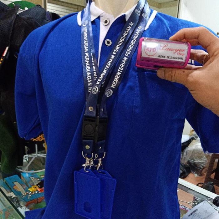 

Aman Name Tag Id Card Tempat Kartu Tali Kemenhub Kementerian Perhubungan Ri Murah