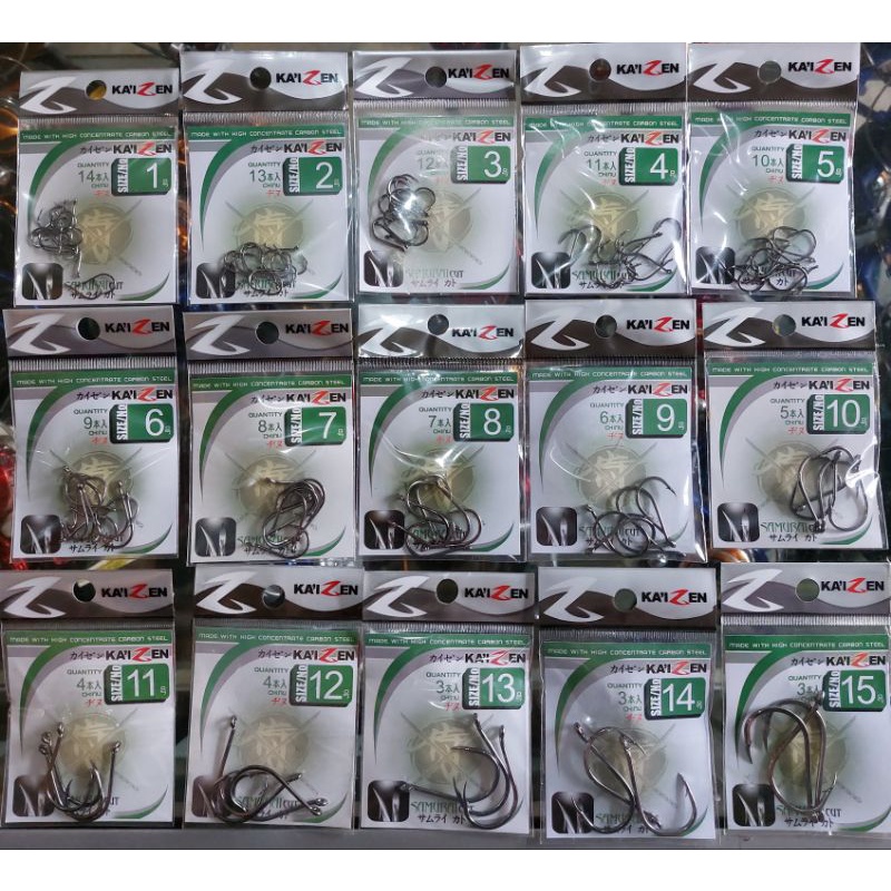 MATA KAIL / PANCING KAIZEN 1053 SAMURAI CUT ( CARBON )