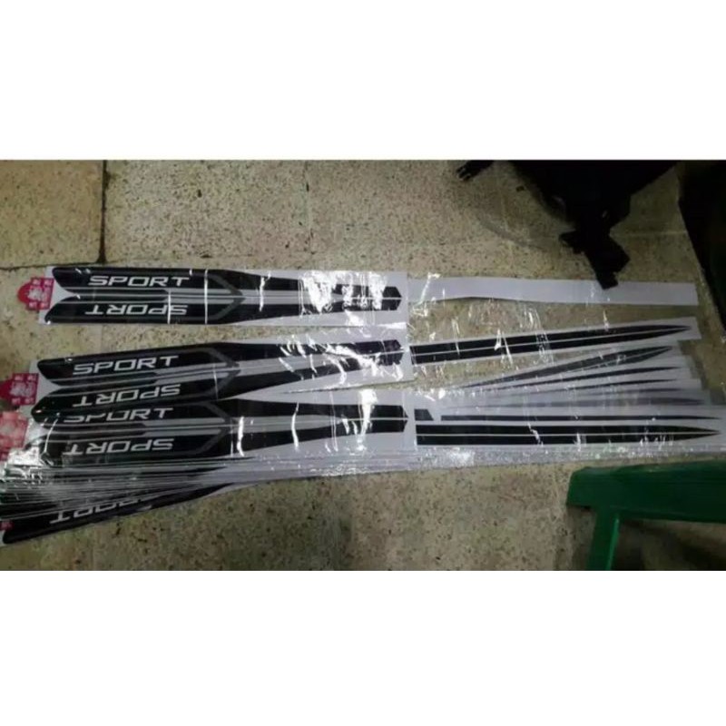 Sticker Stiker Body Samping Mobil Daihatsu New Sirion