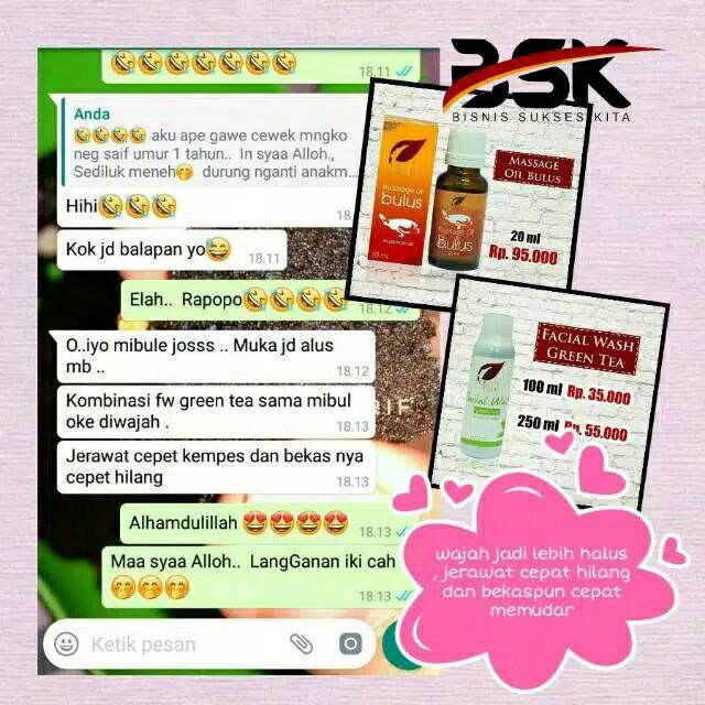 Facial Wash Green Tea SR12  / Sabun Wajah Normal / Sabun Berminyak Jerawat