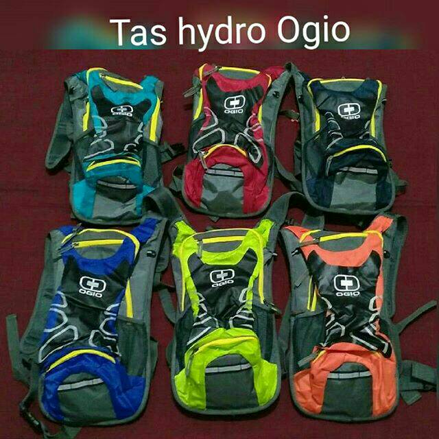 Tas hydro ogio + tempat minum trabas trail supermoto grasstrack goes